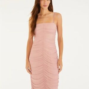 FARM Rio Blush Pink Maxi Dress